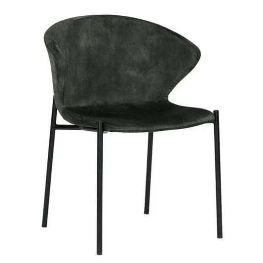 Eric Fabric Armless Dining Chair 2PC - LOOMLAN - SUNPAN - Dining Chairs