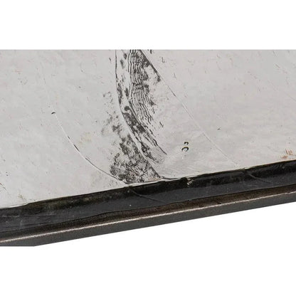 Erik Forged Iron Grey Square Side Table - LOOMLAN - Side Tables