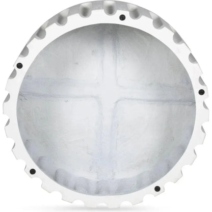 Eris White Concrete Outdoor Round Coffee Table-Outdoor Coffee Tables-Moe's Home-LOOMLAN