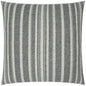 Ernest Graphite Stripes Grey Large Throw Pillow Insert - LOOMLAN - D.V. Kap - Throw Pillows