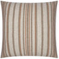 Ernest Rust Stripes Copper Large Throw Pillow Insert - LOOMLAN - D.V. Kap - Throw Pillows
