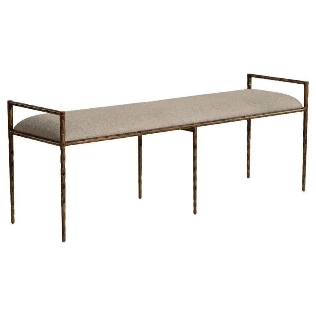Esai Fabric Backless Bench - LOOMLAN - SUNPAN - Bedroom Benches