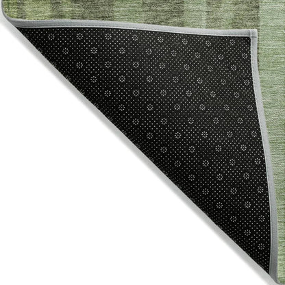 Esmara Green Washable Indoor-Outdoor Rug-Outdoor Rugs-LOOMLAN Rugs-LOOMLAN