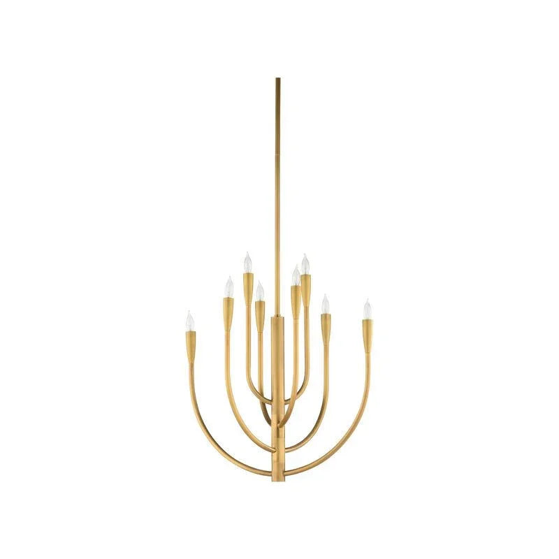 Esme Brass Made Chandelier - LOOMLAN - Chelsea House - Chandeliers