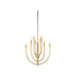 Esme Brass Made Chandelier - LOOMLAN - Chelsea House - Chandeliers