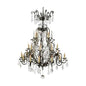 Esmerado Elegance Crystal Made Chandelier - LOOMLAN - Wildwood - Chandeliers