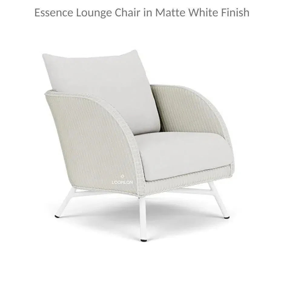 Essence Lounge Chair All Weather Wicker Furniture-Outdoor Lounge Chairs-Lloyd Flanders-LOOMLAN