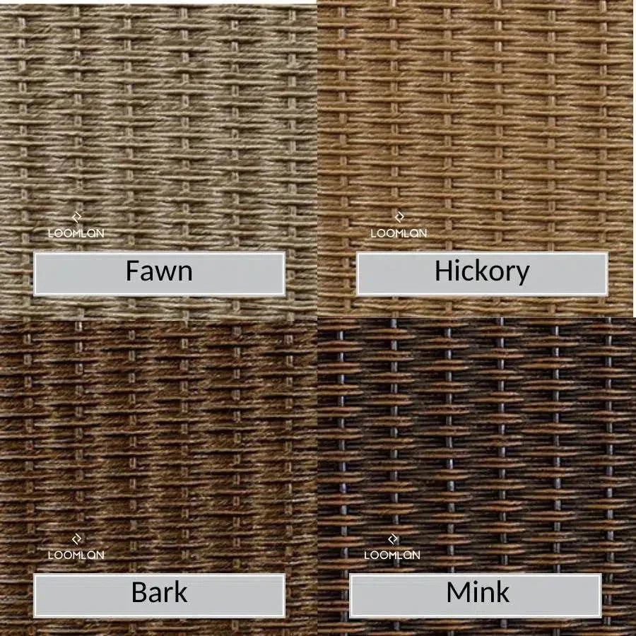 Essence Lounge Chair All Weather Wicker Furniture-Outdoor Lounge Chairs-Lloyd Flanders-LOOMLAN