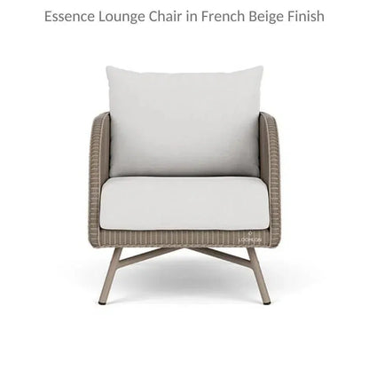 Essence Lounge Chair All Weather Wicker Furniture-Outdoor Lounge Chairs-Lloyd Flanders-LOOMLAN