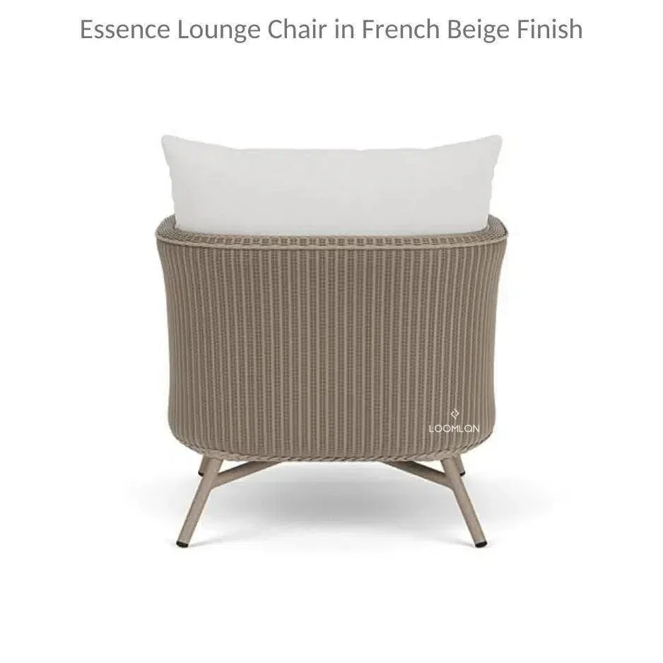 Essence Lounge Chair All Weather Wicker Furniture-Outdoor Lounge Chairs-Lloyd Flanders-LOOMLAN