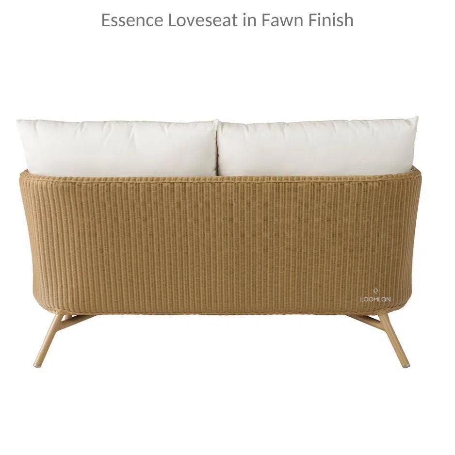 Essence Loveseat All Weather Wicker Furniture - LOOMLAN - Lloyd Flanders - Outdoor Sofas & Loveseats