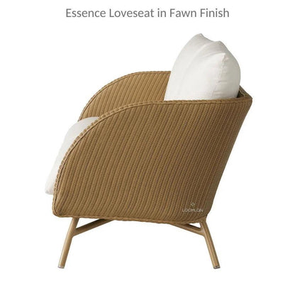 Essence Loveseat All Weather Wicker Furniture - LOOMLAN - Lloyd Flanders - Outdoor Sofas & Loveseats