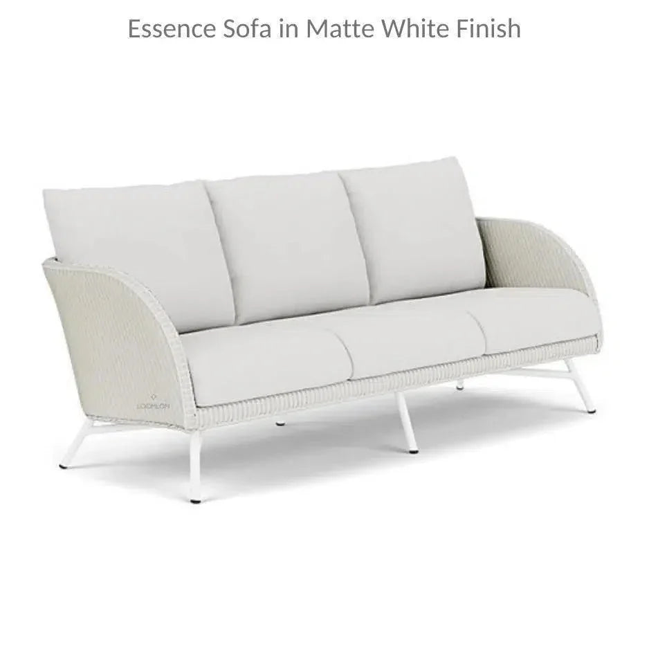 Essence Sofa All Weather Wicker Furniture Made USA - LOOMLAN - Lloyd Flanders - Outdoor Sofas & Loveseats