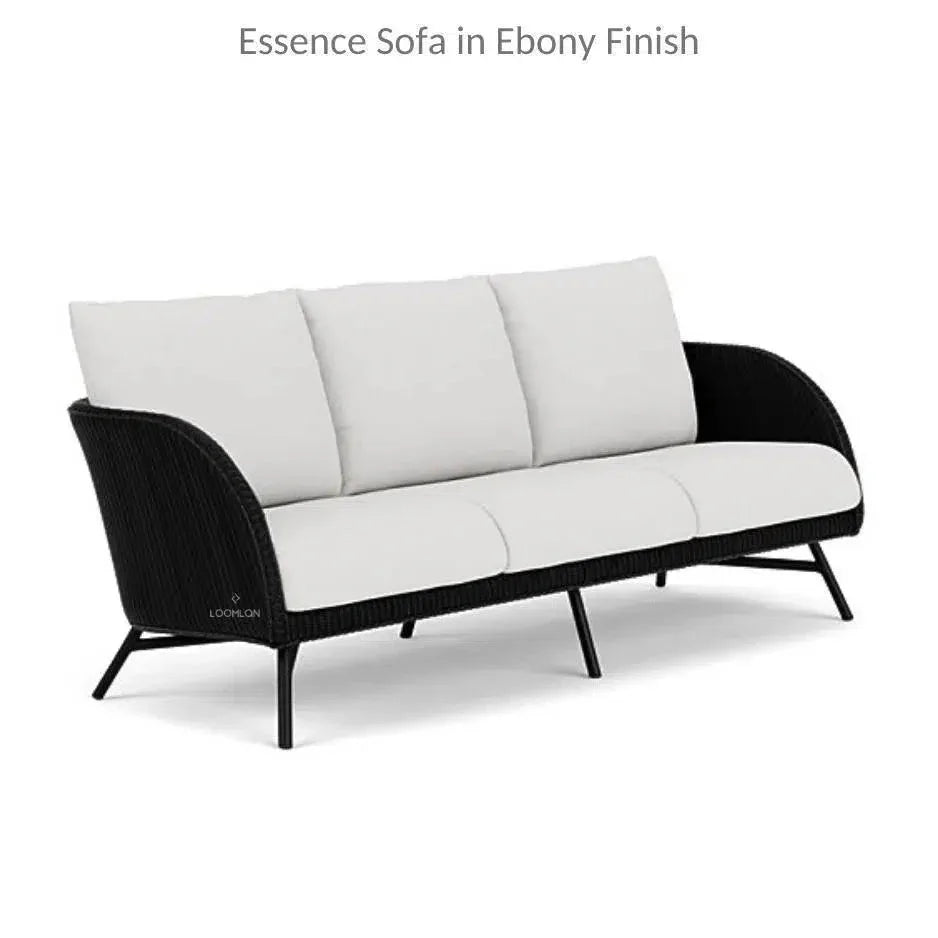 Essence Sofa All Weather Wicker Furniture Made USA - LOOMLAN - Lloyd Flanders - Outdoor Sofas & Loveseats