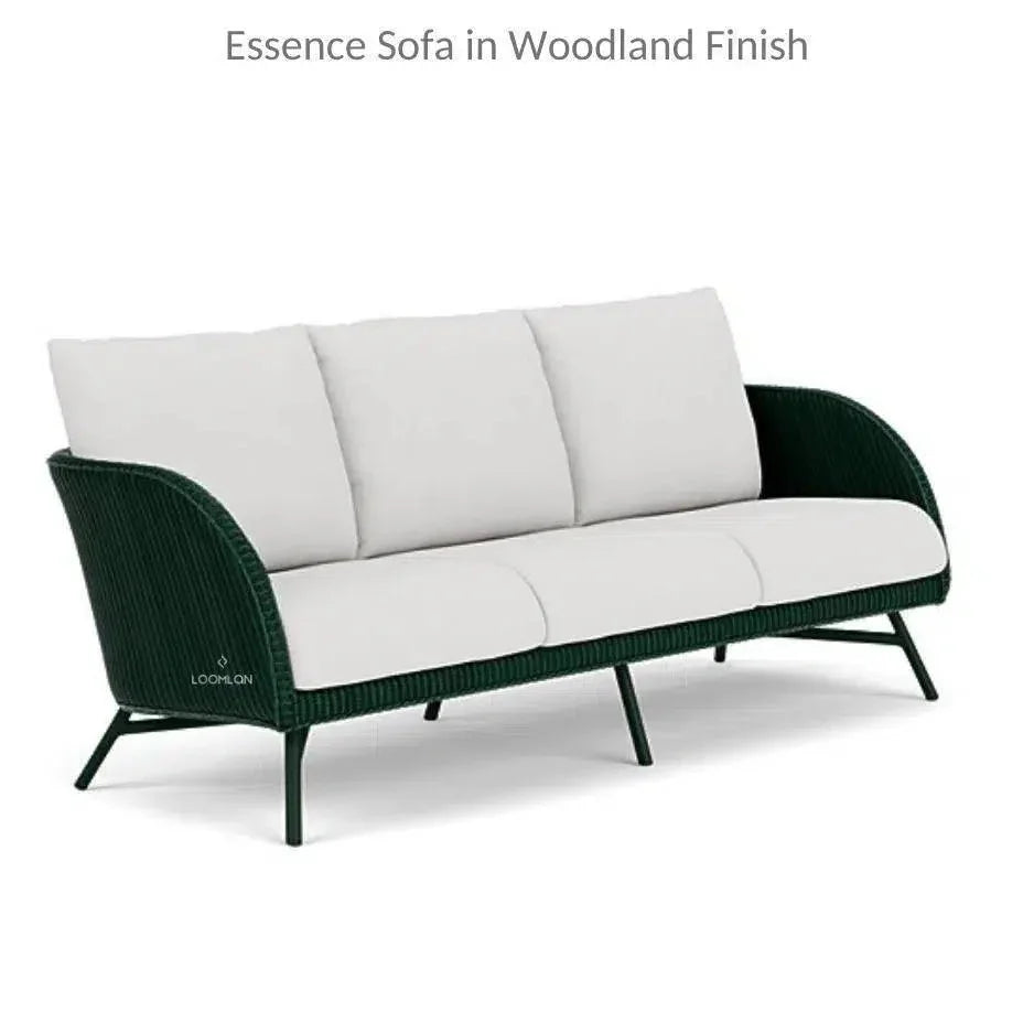 Essence Sofa All Weather Wicker Furniture Made USA - LOOMLAN - Lloyd Flanders - Outdoor Sofas & Loveseats