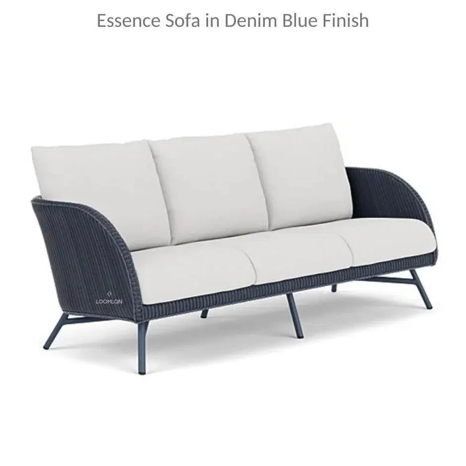 Essence Sofa All Weather Wicker Furniture Made USA - LOOMLAN - Lloyd Flanders - Outdoor Sofas & Loveseats