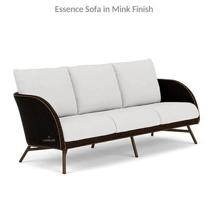 Essence Sofa All Weather Wicker Furniture Made USA - LOOMLAN - Lloyd Flanders - Outdoor Sofas & Loveseats