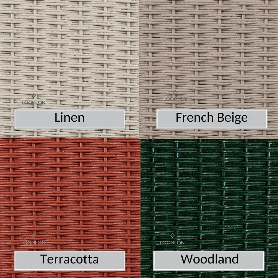 Essence Sofa All Weather Wicker Furniture Made USA - LOOMLAN - Lloyd Flanders - Outdoor Sofas & Loveseats