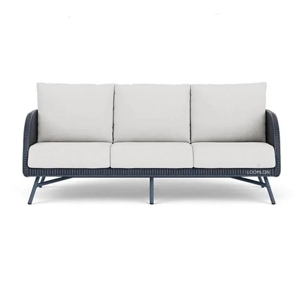 Essence Sofa All Weather Wicker Furniture Made USA - LOOMLAN - Lloyd Flanders - Outdoor Sofas & Loveseats