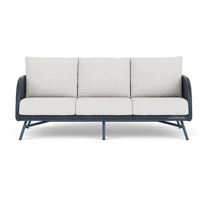 Essence Sofa All Weather Wicker Furniture Made USA - LOOMLAN - Lloyd Flanders - Outdoor Sofas & Loveseats