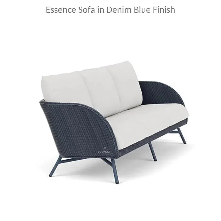 Essence Sofa All Weather Wicker Furniture Made USA - LOOMLAN - Lloyd Flanders - Outdoor Sofas & Loveseats