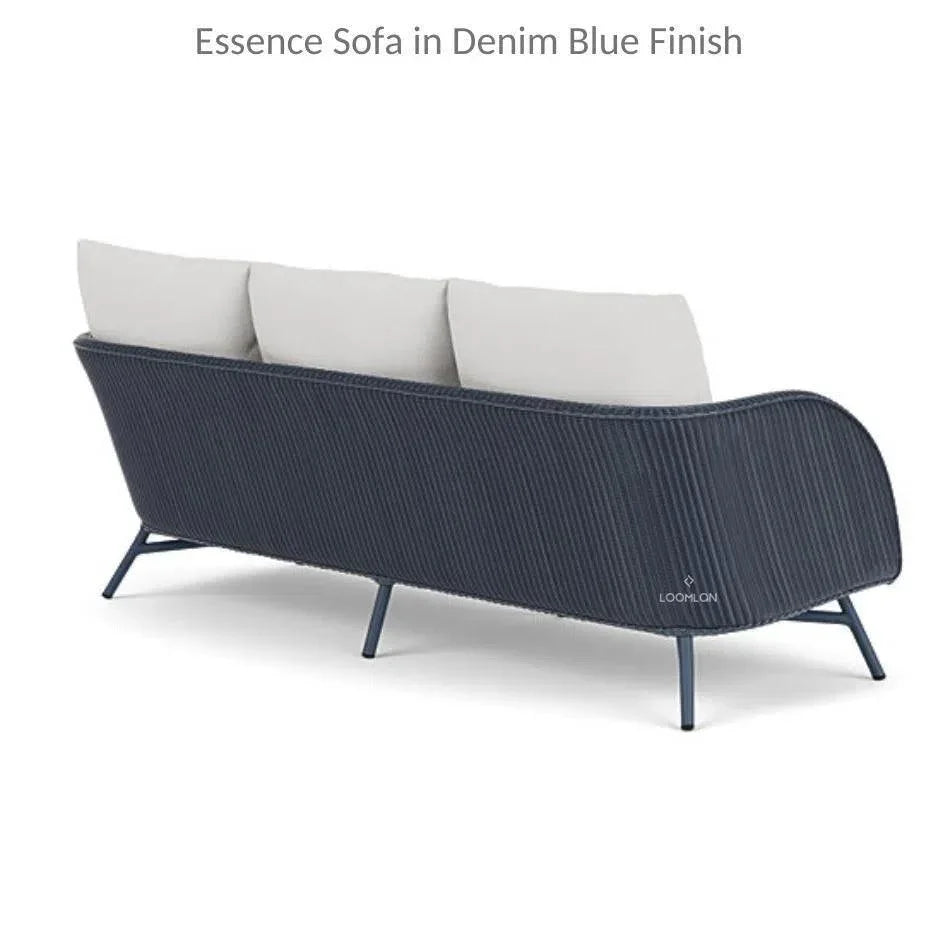 Essence Sofa All Weather Wicker Furniture Made USA - LOOMLAN - Lloyd Flanders - Outdoor Sofas & Loveseats