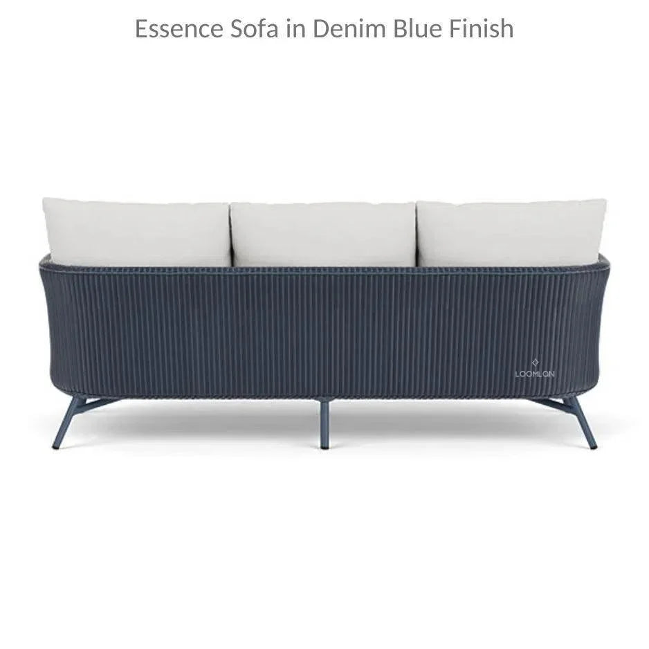 Essence Sofa All Weather Wicker Furniture Made USA - LOOMLAN - Lloyd Flanders - Outdoor Sofas & Loveseats