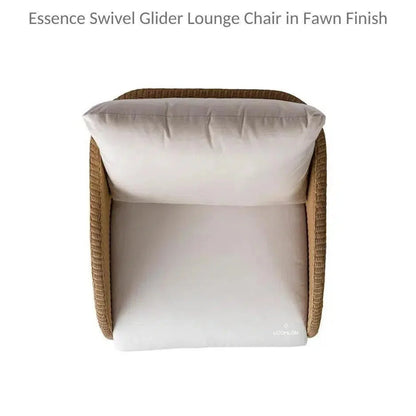 Essence Swivel Glider Lounge Chair Wicker Furniture-Outdoor Lounge Chairs-Lloyd Flanders-LOOMLAN