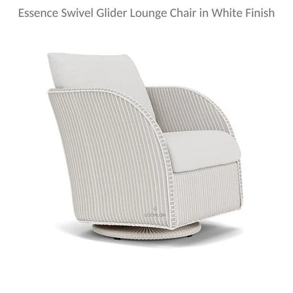 Essence Swivel Glider Lounge Chair Wicker Furniture-Outdoor Lounge Chairs-Lloyd Flanders-LOOMLAN