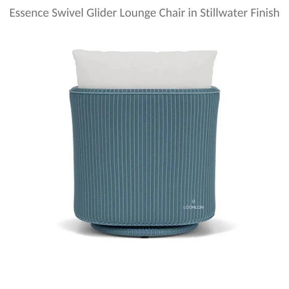 Essence Swivel Glider Lounge Chair Wicker Furniture-Outdoor Lounge Chairs-Lloyd Flanders-LOOMLAN