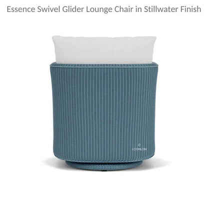 Essence Swivel Glider Lounge Chair Wicker Furniture-Outdoor Lounge Chairs-Lloyd Flanders-LOOMLAN