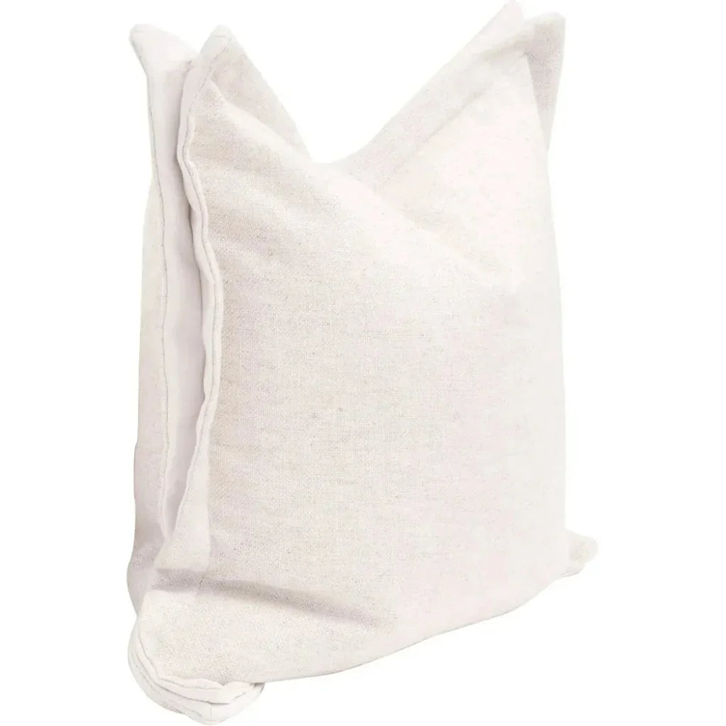 Essential White Stain Resistant Throw Pillow - 2PC - LOOMLAN - Essentials For Living - Throw Pillows