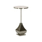 Essex Marble Top Round Drinks Table - LOOMLAN - Chelsea House - Side Tables