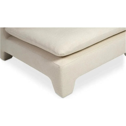 Estelle Performance Fabric Armless Lounge Chair-Lounge Chairs-Moe's Home-LOOMLAN