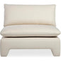 Estelle Performance Fabric Armless Lounge Chair-Lounge Chairs-Moe's Home-Cream-LOOMLAN