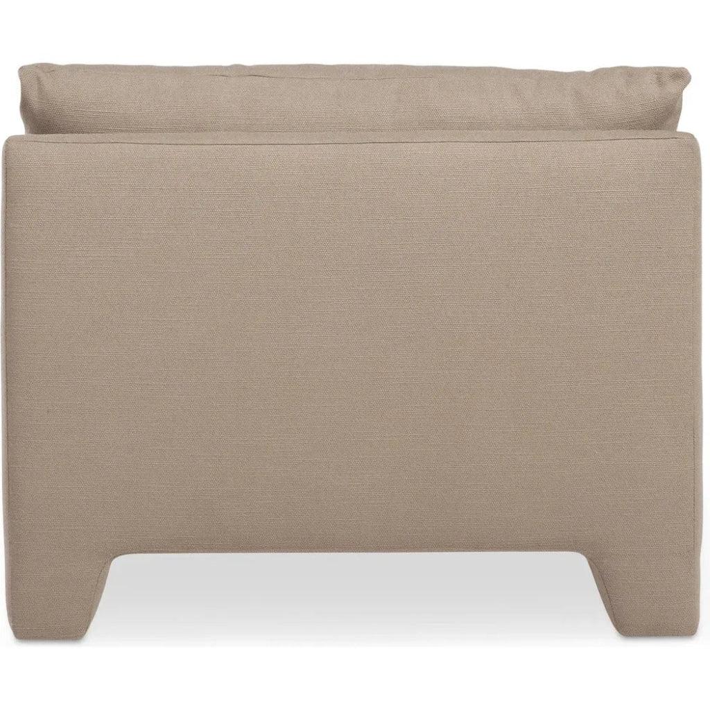 Estelle Performance Fabric Chaise - LOOMLAN - Moe's Home - Chaises