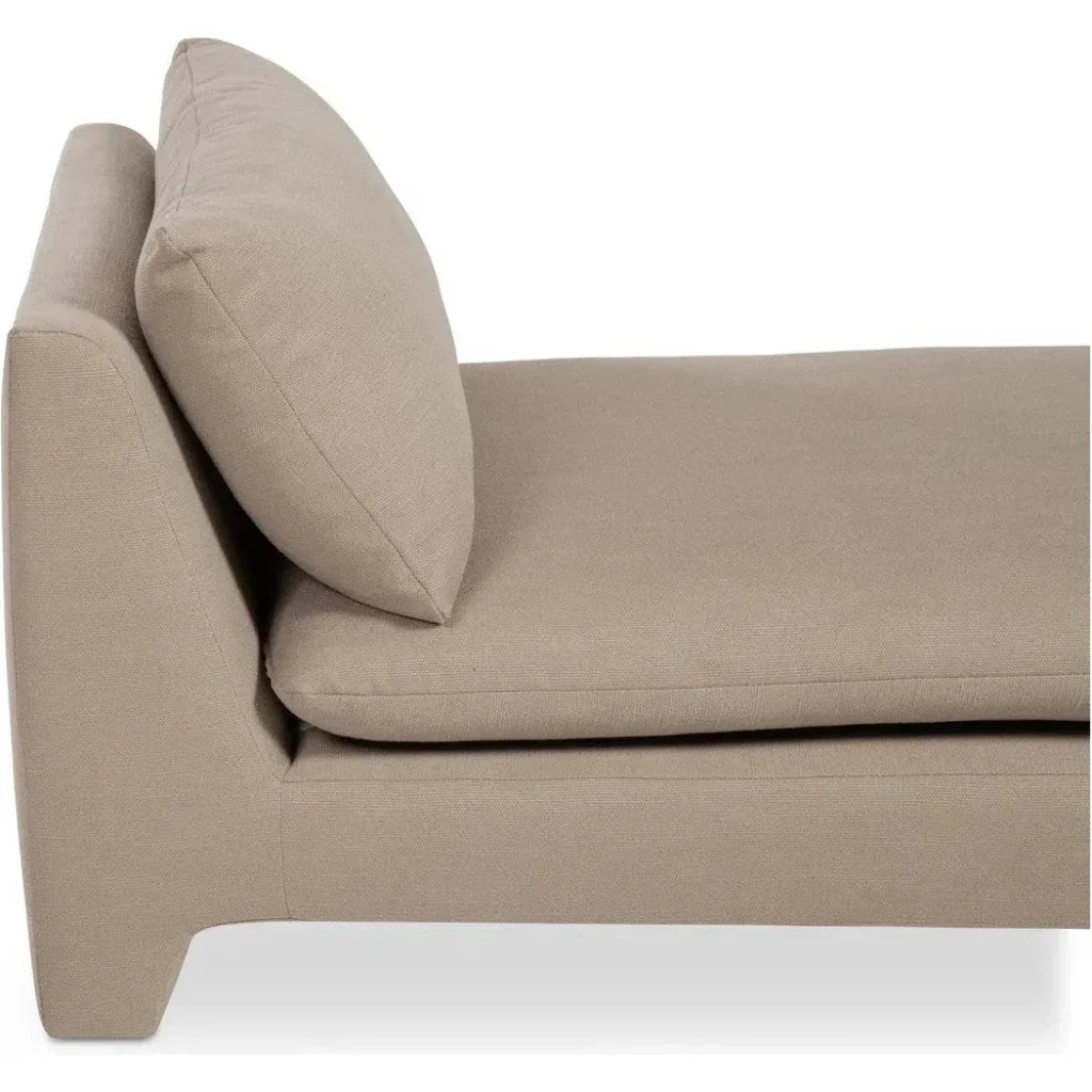 Estelle Performance Fabric Chaise - LOOMLAN - Moe's Home - Chaises