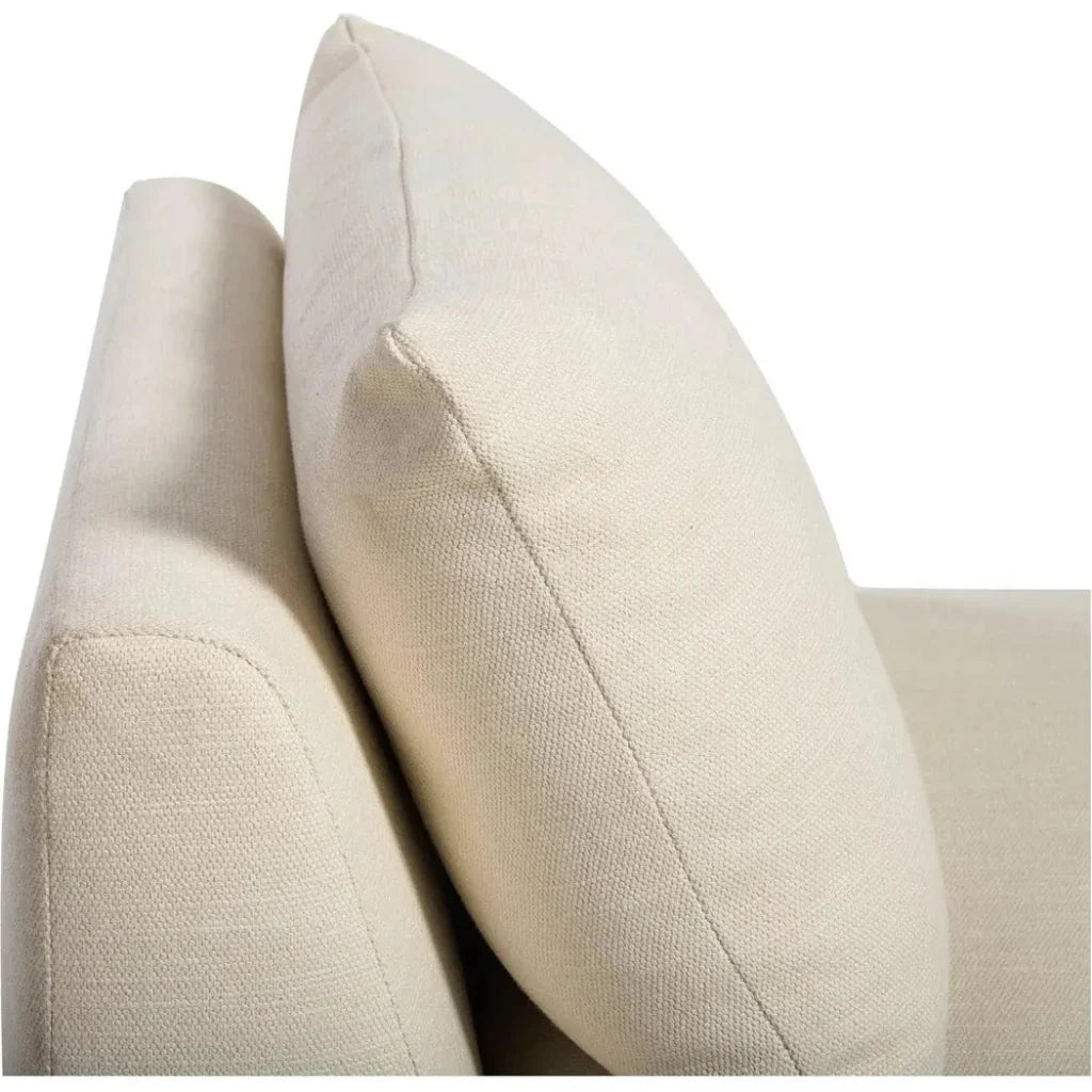 Estelle Performance Fabric Chaise - LOOMLAN - Moe's Home - Chaises