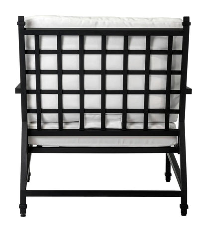 Eterna Black Sand Matte Patio Lounge Chair-Outdoor Lounge Chairs-Seasonal Living-LOOMLAN