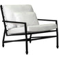Eterna Black Sand Matte Patio Lounge Chair-Outdoor Lounge Chairs-Seasonal Living-LOOMLAN