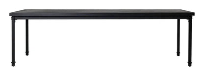 Eterna Modern Rectangular Patio Dining Table-Outdoor Dining Tables-Seasonal Living-LOOMLAN