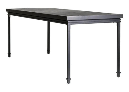 Eterna Modern Rectangular Patio Dining Table-Outdoor Dining Tables-Seasonal Living-LOOMLAN