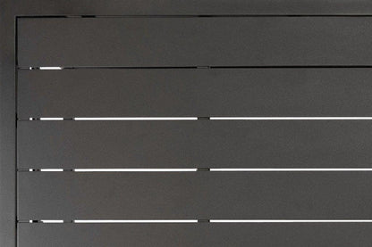 Eterna Modern Rectangular Patio Dining Table-Outdoor Dining Tables-Seasonal Living-LOOMLAN