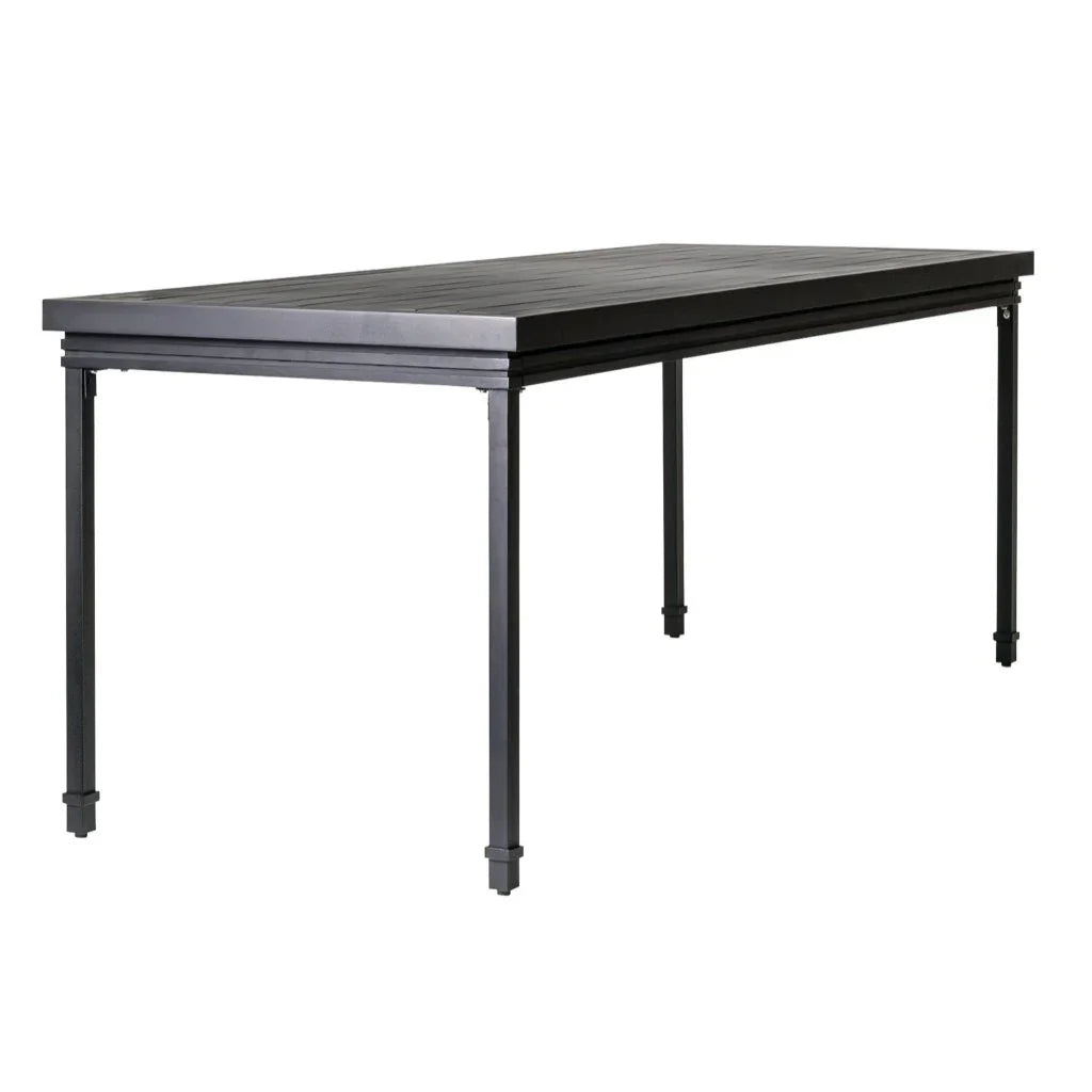 Eterna Modern Rectangular Patio Dining Table-Outdoor Dining Tables-Seasonal Living-LOOMLAN