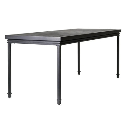 Eterna Modern Rectangular Patio Dining Table-Outdoor Dining Tables-Seasonal Living-LOOMLAN