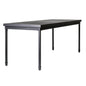 Eterna Modern Rectangular Patio Dining Table-Outdoor Dining Tables-Seasonal Living-LOOMLAN