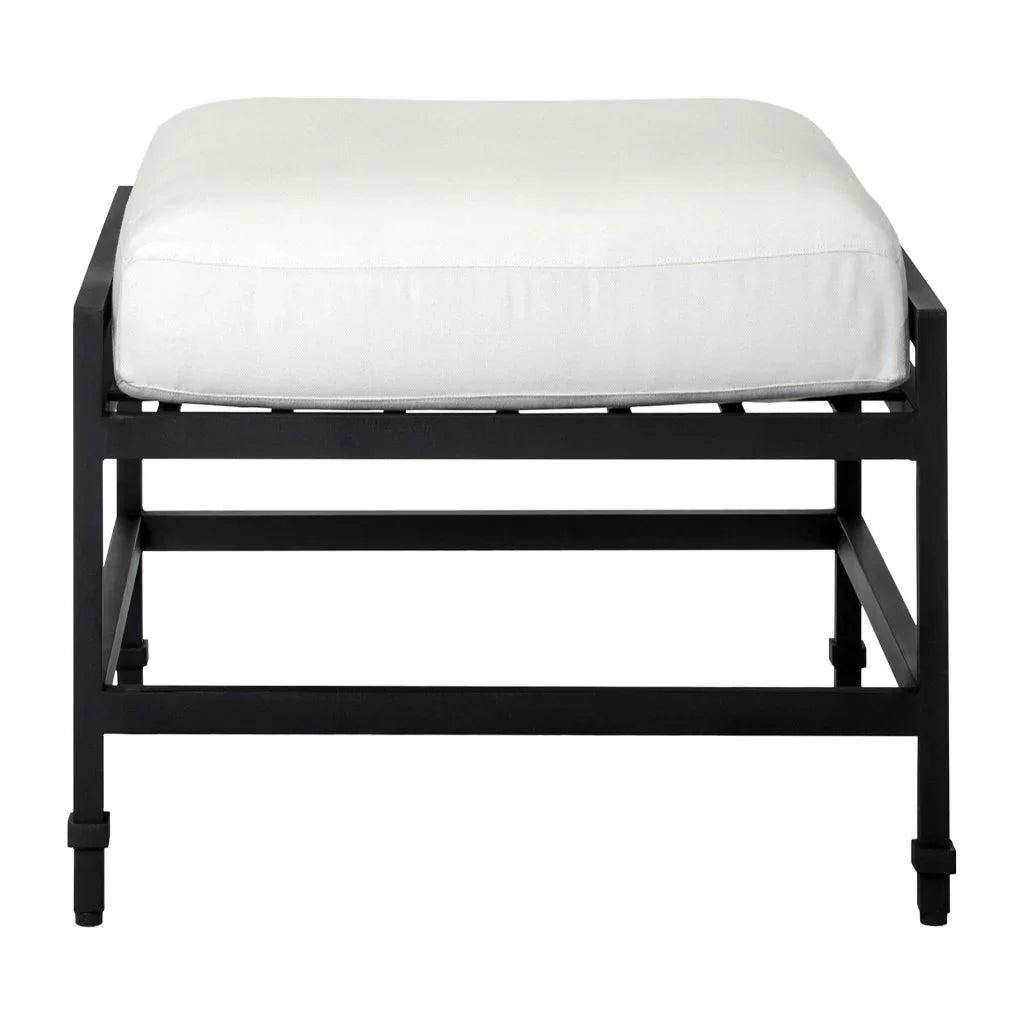 Eterna Quick-Dry Foam Patio Ottoman-Outdoor Ottomans-Seasonal Living-LOOMLAN