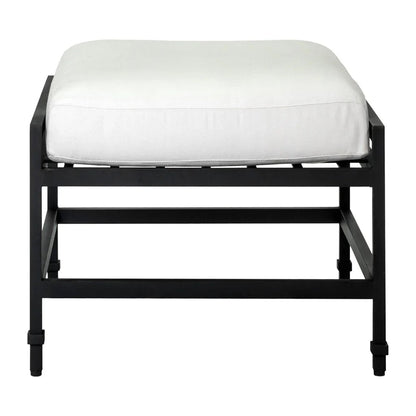 Eterna Quick-Dry Foam Patio Ottoman-Outdoor Ottomans-Seasonal Living-LOOMLAN