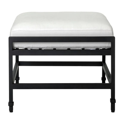 Eterna Quick-Dry Foam Patio Ottoman-Outdoor Ottomans-Seasonal Living-LOOMLAN