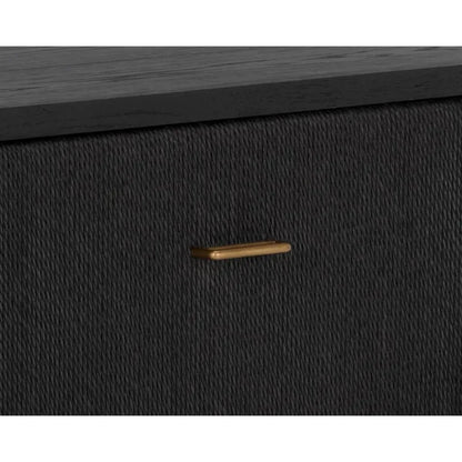 Etienne Linear Designed Wooden Nightstand - LOOMLAN - SUNPAN - Nightstands